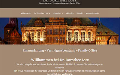 Dr. Dorothee Lotz – Finanzplanung