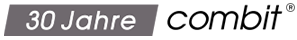 Logo 30 Jahre combit 30 Jahre combit Logo